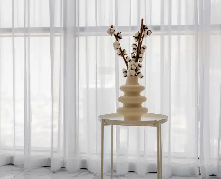 Sheer Curtains | Curtains in Dubai - Best Price in UAE - Riyad Curtains White Sheer Curtains