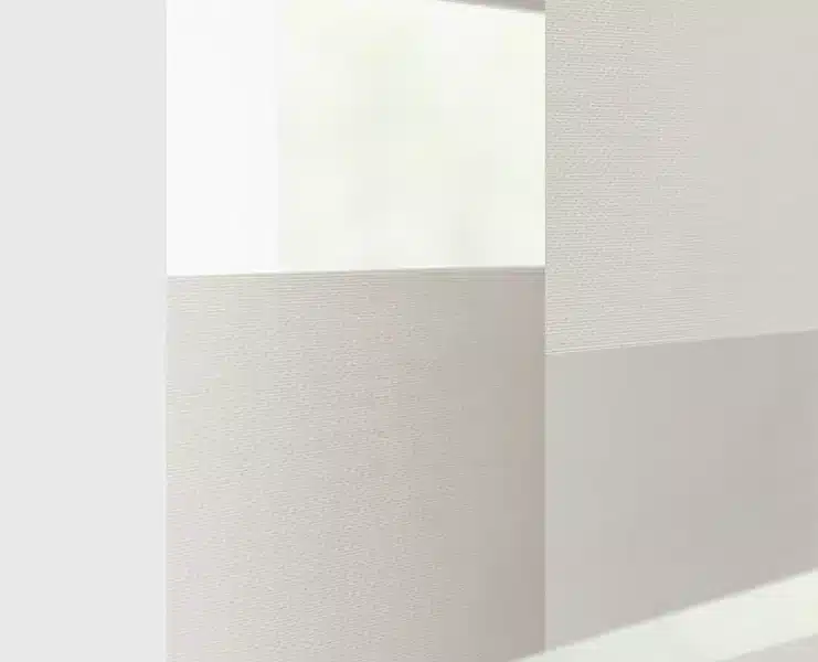 Zebra Blinds | Curtains in Dubai - Best Price in UAE - Riyad Curtains Off White Zebra Blinds