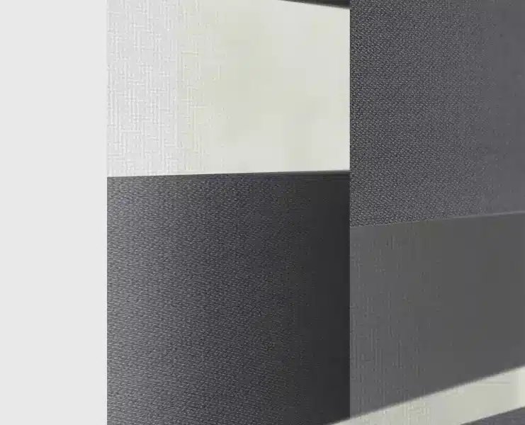 Zebra Blinds | Curtains in Dubai - Best Price in UAE - Riyad Curtains Dark Zebra Blinds