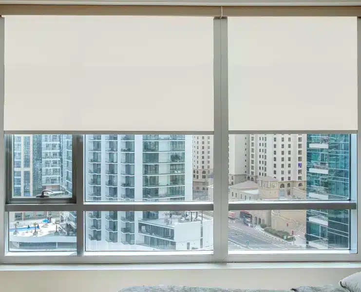 Beige Non-Blackout Roller Blinds
